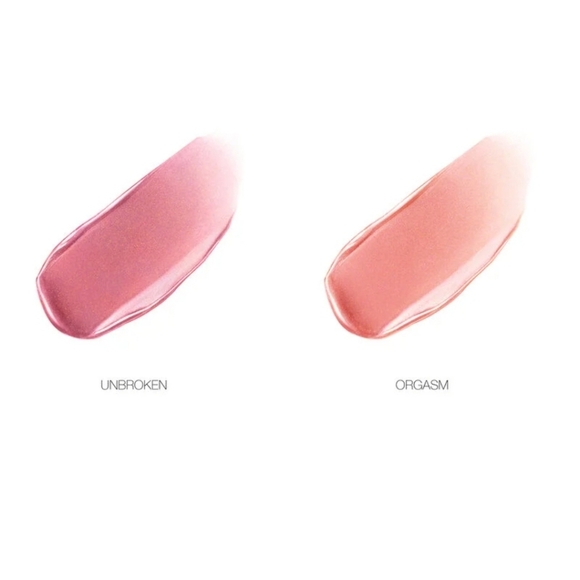NARS Mini Afterglow Lip Shine Duo: Orgasm & Unbroken, 3.7ml x2, NIB - Picture 2 of 5